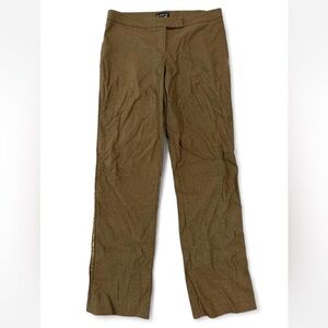 Bebe Glitter Sequin Brown Low Rise Pant